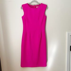 Michael Kors Wool Fuchsia Hot Pink dress